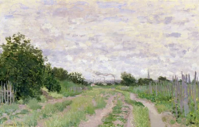 Path through the Vines, Argenteuil, 1872